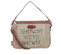 Anekke Square Tasche Dschungel Bast Briefe