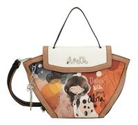 Anekke Tasche mit Klappe, eleganter und geräumiger Stil, Tragegriff und Umhängetasche, Maße: 39 x 25 x 11 cm, Accessoires und Accessoires für Damen, Mehrfarbig