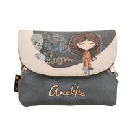 Anekke Kleinbörse Damen Tulip Purse with Flap 43709-016 grey/beige/brown
