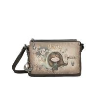 Anekke Umhängetasche Real 41703-184 – Crossbody, 3 Fächer, gemustert – Taupe
