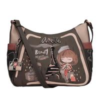 Anekke Mademoiselle Cross-Body Umhängetasche 41803-002-schwarz / braun