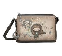 Anekke Umhängetasche Real 41703-184 – Crossbody, 3 Fächer, gemustert – Taupe