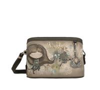 Anekke Real Crossbody Bag 3 Fächer Umhängetasche 41703-258-grau