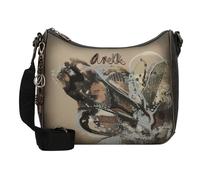 Anekke Große Umhängetasche mit Flügeln, großes Fassungsvermögen, Umhängetasche, Maße: 34/27/13 cm, Zubehör und Accessoires für Damen, Mehrfarbig