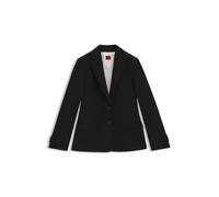 HUGO Regular-Fit Blazer aus Stretch-Twill - Style Anelora, 50559009 Schwarz 34