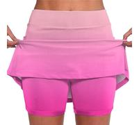 Angebote des Tages Heute Blitzangebote Tennisrock Mit Leggings, Hosenrock Damen Lang,Leggings Mit Rock Damen Sportrock Mit Hose Wanderrock Tennisbekleidung Warehouse Deals Angebote