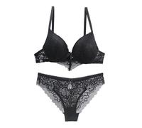 Angebote Kleidung Angebote Bekleidung Damen Spitzen Push Up BH Unterwäsche Set Spitzen-BH Und Slip Große Größen Frauen Lingerie Unterhosen Babydoll Dessous Sets Tagesangebote Heute