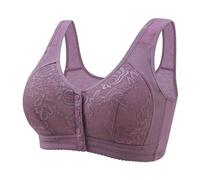 Angebote Tages Blitzangebote Heute, Damen-Bhs Sport-Bhs Für Damen Einfarbig Push Up Bh Klassische Bralette Soft Cup Bralette Bequeme Bra Haltungskorrektur Bh Bh Push Up Comfit Underwear(Purple,48)