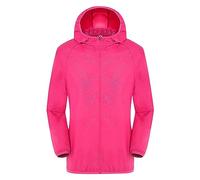 Angebote Tages Blitzangebote, regenmantel herren wasserdicht atmungsaktiv, 2in1 jacke, regenponcho wasserdicht, lederjacke damen, poncho damen elegant, fahrradregenponchos, regenumhang,Hot Rosa,M