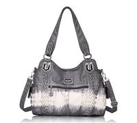 Angel Barcelo Roomy Fashion Hobo Womens Handbags Ladies Purse Satchel Shoulder Bags Tote Washed Leather Bag