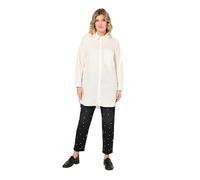 Angel of Style Damen große Größen Übergrößen Plus Size Hemdbluse, Oversized, Hemdkragen, Langarm schneeweiß 44 832040200-44