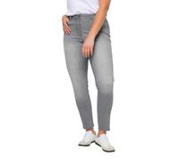 Angel of Style Damen große Größen Übergrößen Plus Size Jeans Irma, Slim Fit, Stretchkomfort, 5-Pocket Mittelgrau 50 831948329-50