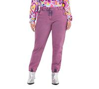 Angel of Style Damen große Größen Übergrößen Plus Size Jeans, Jogg-Style, moonwashed, 5-Pocket rosa 48 838685809-48