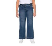 Angel of Style Damen große Größen Übergrößen Plus Size Jeans Nora, weit und gerade, Stretchkomfort, 4-Pocket Blue Stone 50 831926902-50