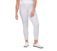 Angel of Style Damen große Größen Übergrößen Plus Size Jeggings Jule, Slim Fit, Washeffekte, Elastikbund schneeweiß 26 831941200-26