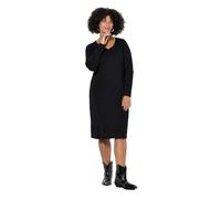 Angel of Style Damen große Größen Übergrößen Plus Size Jerseykleid, körpernahe A-Linie, Langarm schwarz 54 846650100-54