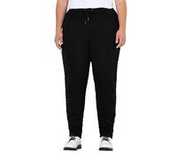 Angel of Style Damen große Größen Übergrößen Plus Size Joggpants, Loose Fit, Rhomben-Stepp schwarz 58 846194100-58