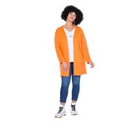 Angel of Style Damen große Größen Übergrößen Plus Size Strickjacke, Loose Fit, Grobstrick, offene Jacke neon orange 58+ 849754664-58+