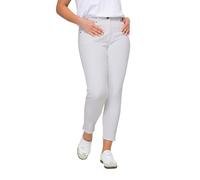 Angel of Style Jeans Irma#, Slim Fit, mit Stretchkomfort. Schmale und Bequeme 5-Pocket. Bund mit Gürtelschlaufen, Knopf und Zipper.