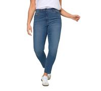 Angel of Style Jeans Irma#, Slim Fit, mit Stretchkomfort. Schmale und Bequeme 5-Pocket. Bund mit Gürtelschlaufen, Knopf und Zipper.