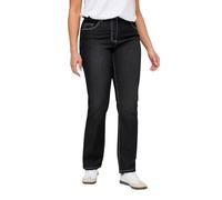 Angel of Style Jeans Paula#, Straight Fit, mit Stretchkomfort. Gerade und Bequeme 5-Pocket. Bund mit Gürtelschlaufen, Knopf und Zipper.