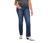 Angel of Style Jeans Paula#, Straight Fit, mit Stretchkomfort. Gerade und Bequeme 5-Pocket. Bund mit Gürtelschlaufen, Knopf und Zipper.