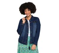 Angel of Style Jeansjacke Frieda# authentische Jacke mit Wasch-Effekten und Stretchkomfort. Hemdkragen, Metallknöpfe, 4 Taschen. Langarm mit Manschetten.