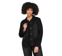 Angel of Style Jeansjacke Frieda# authentische Jacke mit Wasch-Effekten und Stretchkomfort. Hemdkragen, Metallknöpfe, 4 Taschen. Langarm mit Manschetten.