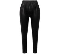 Angel of Style Lederoptik-Leggings, Tight Fit, aus Softer Lederoptik mit Stretchkomfort und Elastikbund.