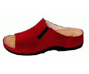 Angelina Absatz-Sandalen rot Weichbettung Mittel Sydney - Berkemann UK 6.5