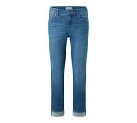 ANGELS 346810930B Damen Jeans Darleen Turn Up 7/8 Straight Fit - Blau