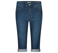 Angels Jeans Capri-Jeans 311470000-3258 Capri Turn-Up 5-Pocket Used-Look Blau Damen Gr. 36