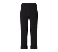 7/8-Hose ANGELS "LIBERTA TU CHIC", Damen, Gr. 42, Länge 27, schwarz, Web, Obermaterial: 87% Polyester, 13% Elasthan, unifarben, relaxed fit 7/8-Länge, Hosen, mit Stretch (71368535-42) schwarz