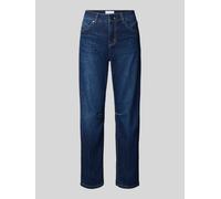 ANGELS Barrel Jeans aus Baumwoll-Mix Modell 'Evy' in Dunkelblau, Größe 36/28