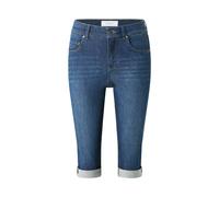 Angels Jeans Capri-Jeans 311470000-3258 Capri Turn-Up 5-Pocket Used-Look Blau Damen Gr. 36