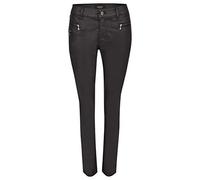 ANGELS Damen Hose 'Malu Zip' in Lederoptik