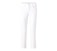 ANGELS Slim Fit Jeans mit fixierten Beinabschlüssen Modell 'Darleen' in Weiss, Größe 46/30