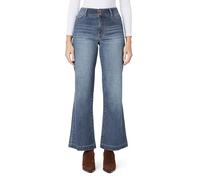Angels Forever Young Damen Curvy Flare Jeans, Größen 34-44 | Curve-Enhancing High Rise Waist, Relaxed Flare Leg, Soft Stretch Fabric, Trendy, Functional Pockets, Classic, Size-Inclusive