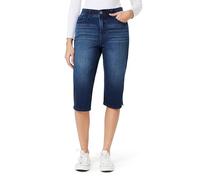 Angels Forever Young Damen Everluxe Sculpt Skinny 17" Side Slit Capri Jeans, Beaufort, 42