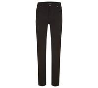 Angels Cici Jeans - Bi Stretch in Jet Black D34 / L30 Regular Fit