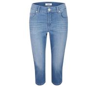 ANGELS Slim Fit Jeans Jeans Anacapri mit Super Stretch Denim mit Label-Applikationen