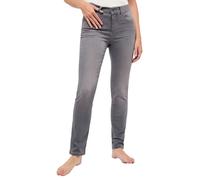 Angels Jeans Cici mit Straight Leg in Dunkelgrau D46-L30 Slim Fit