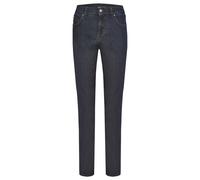 5-Pocket-Jeans ANGELS "CICI" Gr. 48, Länge 28, blau (night blau), Damen, Denim/Jeans, Obermaterial: 77% Baumwolle, 21% Polyester, 2% Elasthan, Jeans, aus sportivem Denim (58457204-48) night blau
