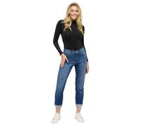 Angels Jeans Darleen Crop in mittelblauer-Waschung D36 / L30 Straight Fit