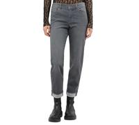 Angels Jeans Darleen Turn Up in Grau D34-L30 Straight Fit