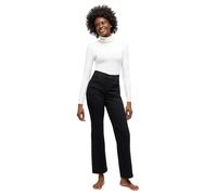 Angels Jeans Lara mit weitem Bein in Schwarz D42 / L30 Straight Fit