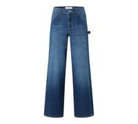 Angels Jeans Wide-Fit-Jeans Liva Urban mit aufgesetzten Taschen Dunkelblau Größe 34/32