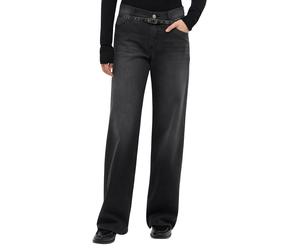 Angels Jeans Liz City Belt in Dunkelgrau D42-L30 Loose Fit