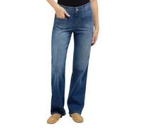 Angels Jeans Liz in blauer Used-Waschung D46 / L28 Loose Fit
