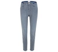 Angels Jeans Ankle Ornella Sporty in Blau mit Streifenmuster D38 Slim Fit